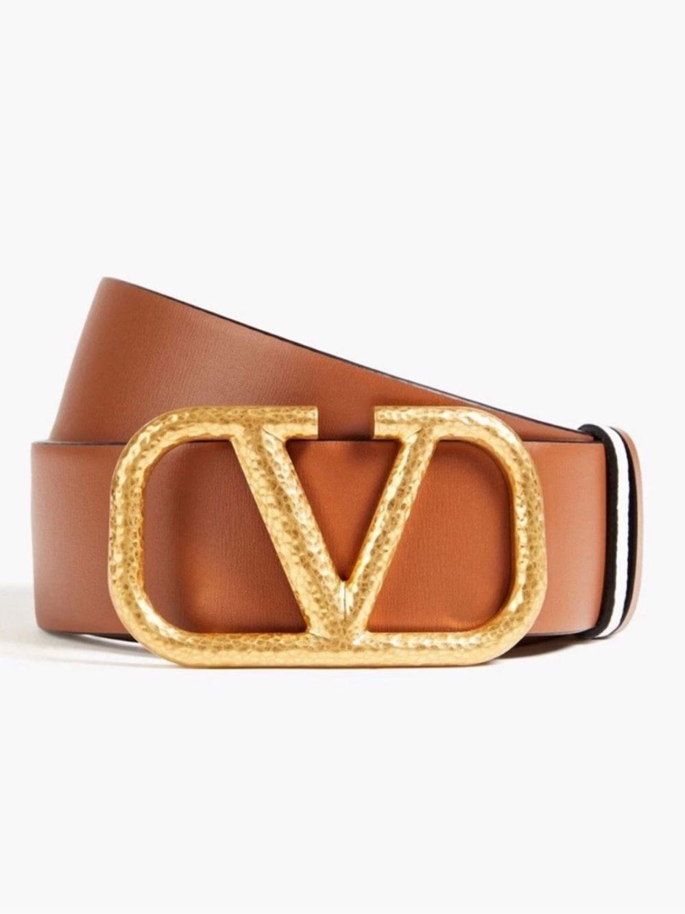 VALENTINO GARAVANI VLOGO reversible leather belt